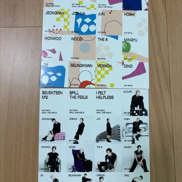 [BUNJANG] SEVENTEEN Spill The Feels Photosticker Set / 세븐틴 스필더필 포토스티커