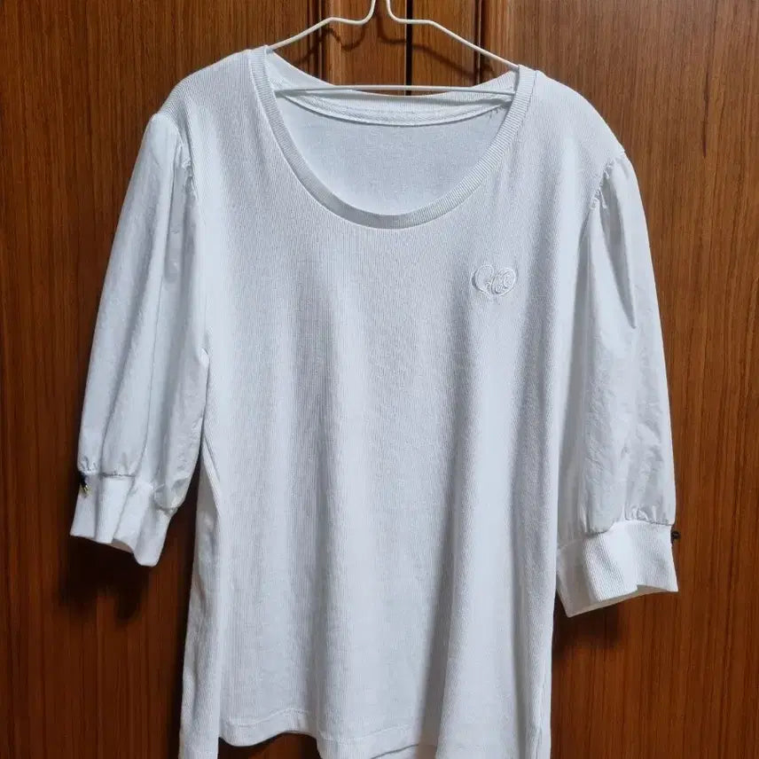 [BUNJANG] White Short Sleeve T-Shirt / 화이트 반팔 티셔츠