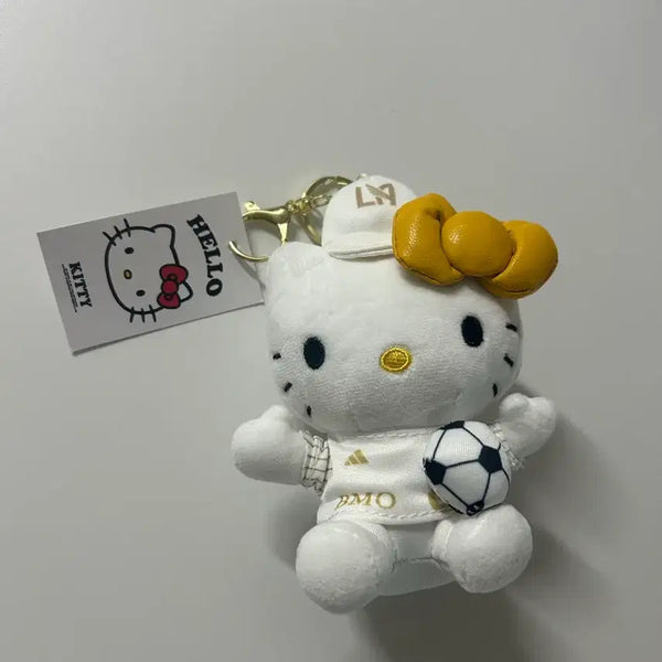 [BUNJANG] Hello Kitty Soccer Keychain / 헬로키티 축구 키링