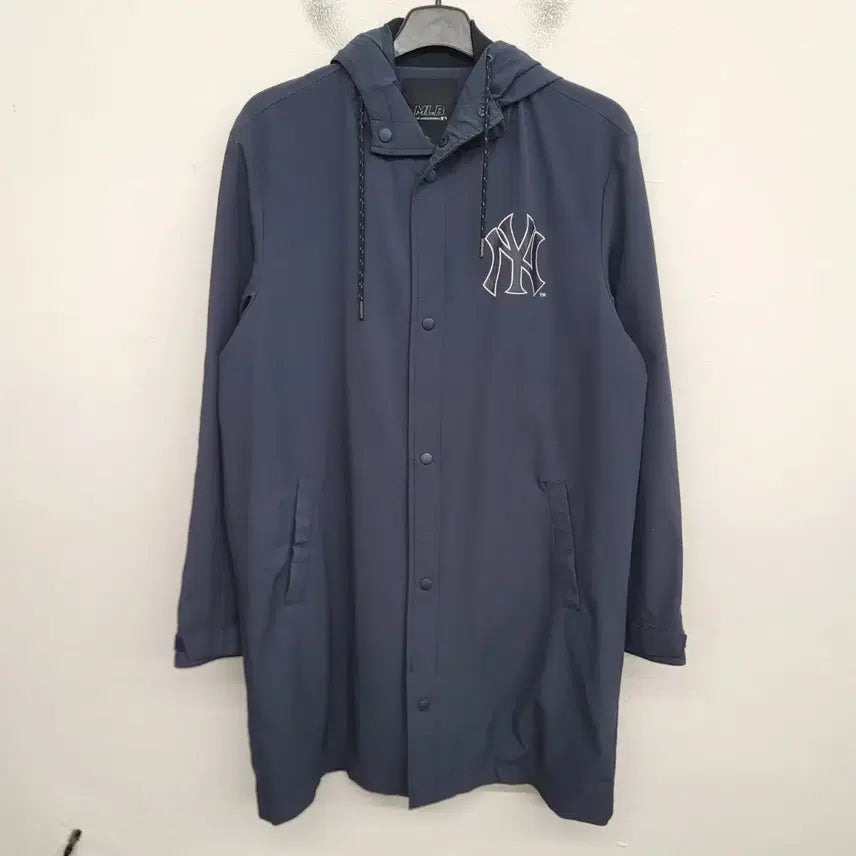 [BUNJANG] MLB New York Yankees Long Jacket / [100/L] MLB 엠엘비 뉴욕양키즈 롱 자켓