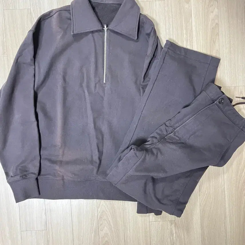 [BUNJANG] Youth Sweat Setup Dark Brown M / 유스(youth) 스웻셋업(다크브라운,m정도)