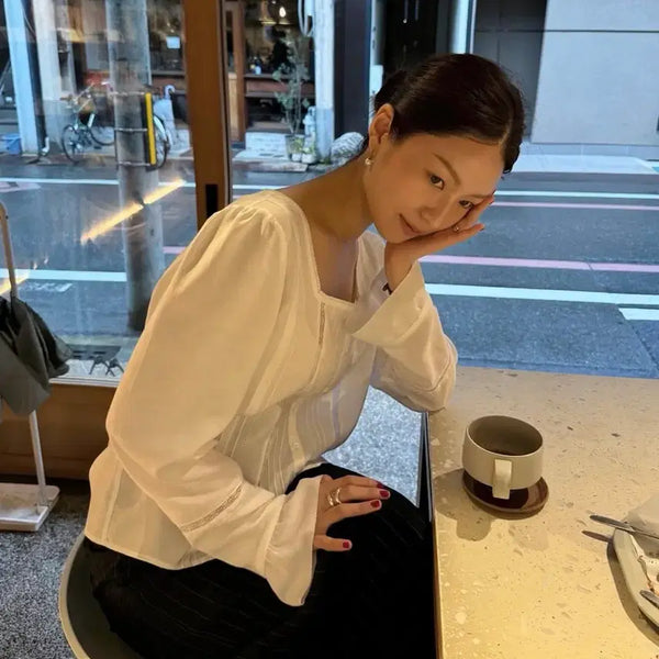 [BUNJANG] Ged Blouse / 게드 블라우스