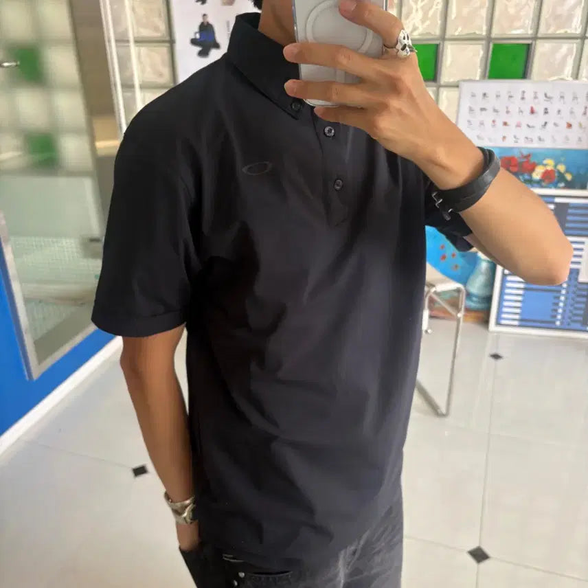 [BUNJANG] Oakley Seersucker 2.0 Polo Shirt / Oakley 오클리 seersucker 2.0