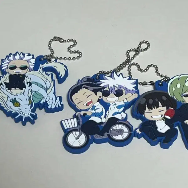 [BUNJANG] Jujutsu Kaisen Rubber Charm Gacha Set / 주술회전 러버참 가챠 3종 일괄판매