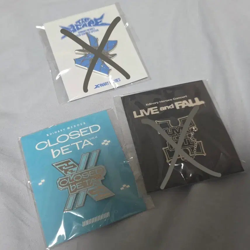 [BUNJANG] Xdinary Heroes Close Beta Badge / 엑스디너리 히어로즈 엑디즈 클로즈베타 클베 뱃지 양도
