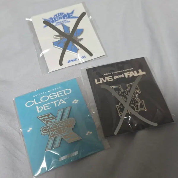 [BUNJANG] Xdinary Heroes Close Beta Badge / 엑스디너리 히어로즈 엑디즈 클로즈베타 클베 뱃지 양도