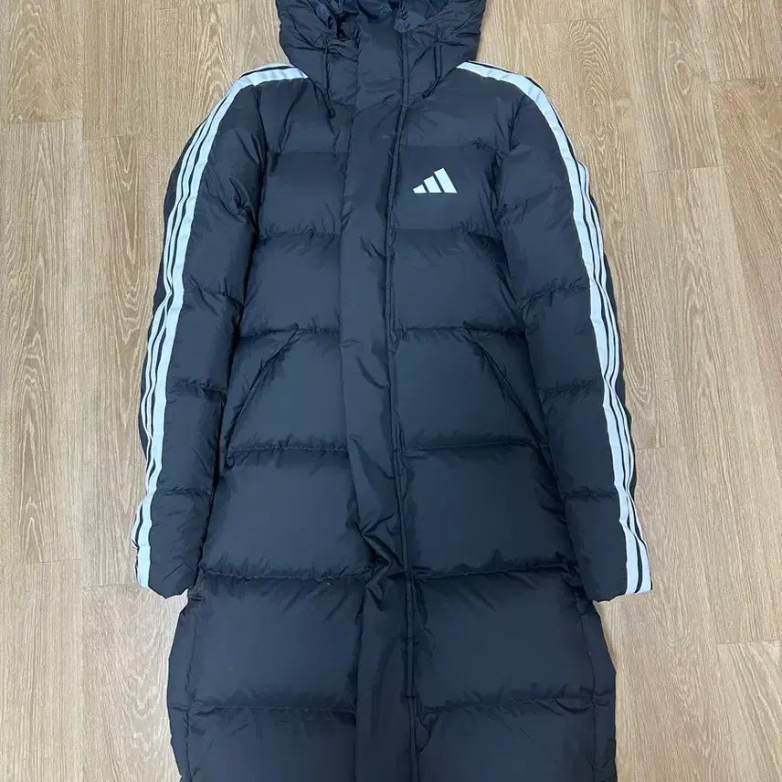 [BUNJANG] Adidas Unisex Long Padding S / 아디다스 롱패딩 남여공용 S(90)
