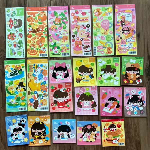 [BUNJANG] Stickers Bundle Set / 스티커 처분