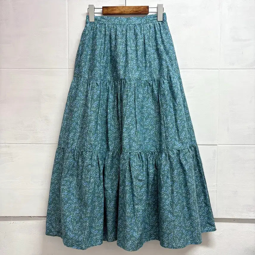 [BUNJANG] Samansa Mos2 Flower Tiered Long Skirt / samansa mos2 사만사모스 플라워 캉캉 롱 스커트 F JPN