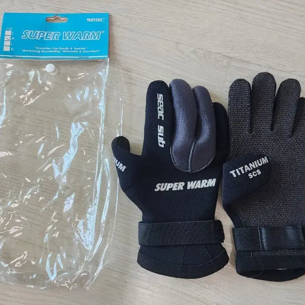 [BUNJANG] Scuba Super Warm Gloves 3.5mm / 스쿠버 슈퍼웜 장갑 3.5mm