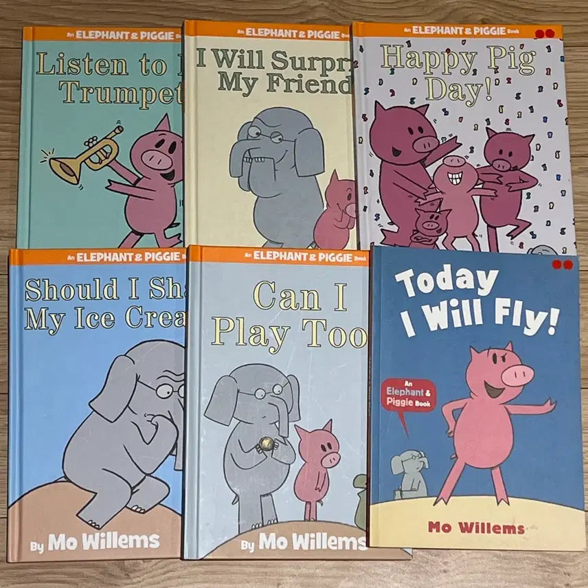 [BUNJANG] Elephant & Piggie English Book 6-Volume Set / 영어원서 | elephant & piggie 영어책 6권세트