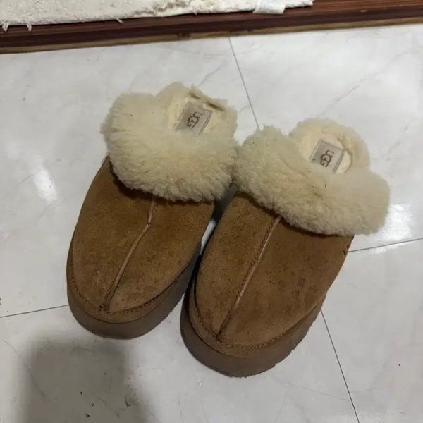 [BUNJANG] Ugg Brown Slippers / 어그 슬리퍼 브라운