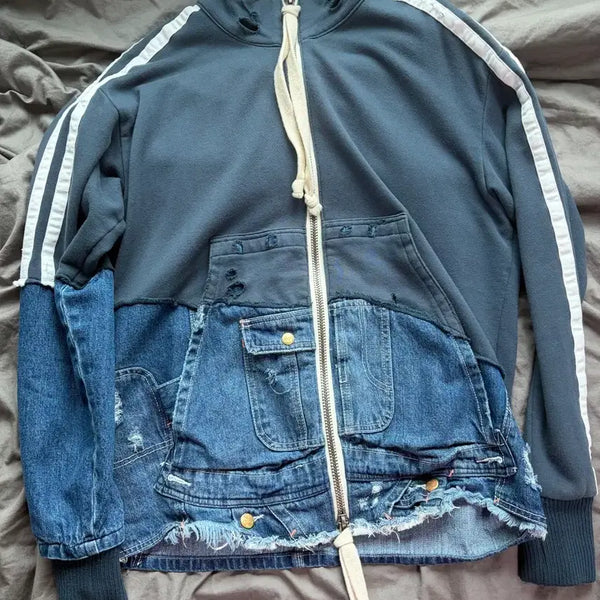 [BUNJANG] Greg Lauren Track Jacket Size 3 / 그렉로렌 트랙자켓 3사이즈