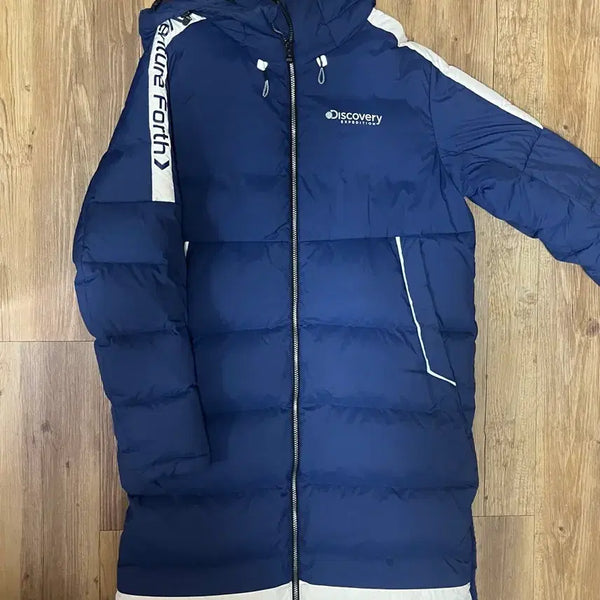 [BUNJANG] Discovery Expedition Long Down Padded Jumper - Size L / 디스커버리 롱패딩 100 L 점퍼 다운 패딩