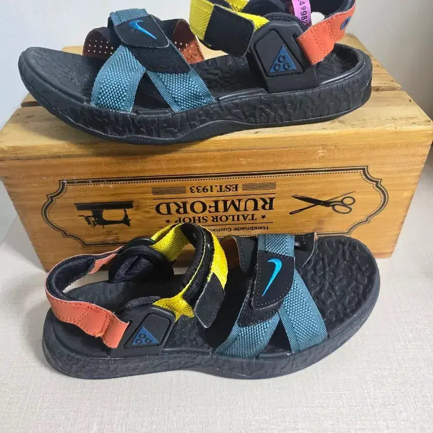 [BUNJANG] Nike ACG Multi-Color Sandals - Size 250 / 나이키 ACG 샌들 멀티컬러 250
