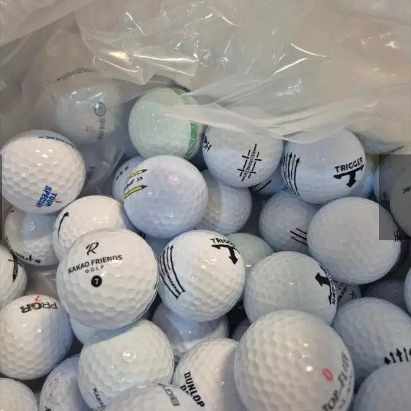 [BUNJANG] Mixed Brand A-Grade Used Golf Balls (100 pcs) / A급 브랜드혼합 로스트볼 100개