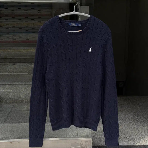 [BUNJANG] Polo Ralph Lauren Navy Knit Sweater / 폴로 랄프로렌 POLO 니트 네이비