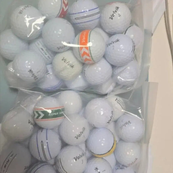 [BUNJANG] Volvik Golf Balls (50 pcs, White) / 볼빅 골프공 50개 화이트