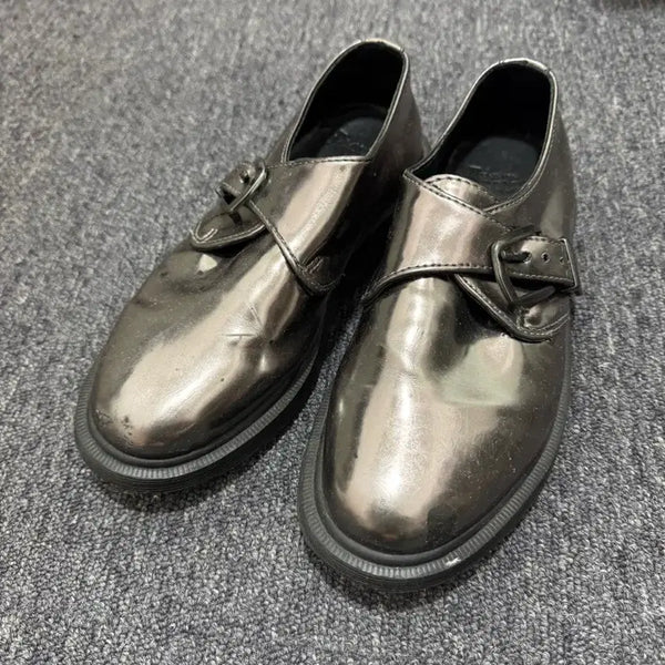 [BUNJANG] Dr.Mitten Silver Buckle Loafers UK3 (220-225) / 닥터미틴 실버 버클 로퍼 uk3 220-225