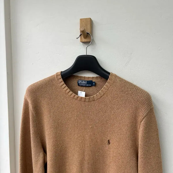[BUNJANG] Polo Ralph Lauren Beige Knit / 17898 - 폴로 랄프로렌 베이지 니트