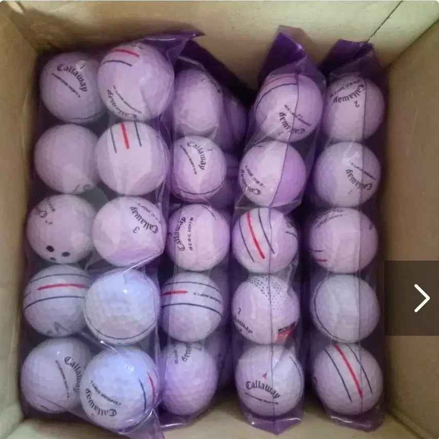 [BUNJANG] Callaway Golf Balls Triple Track 30pc (A- Grade) / 캘러웨이 골프공 트리플트랙 30개 A-