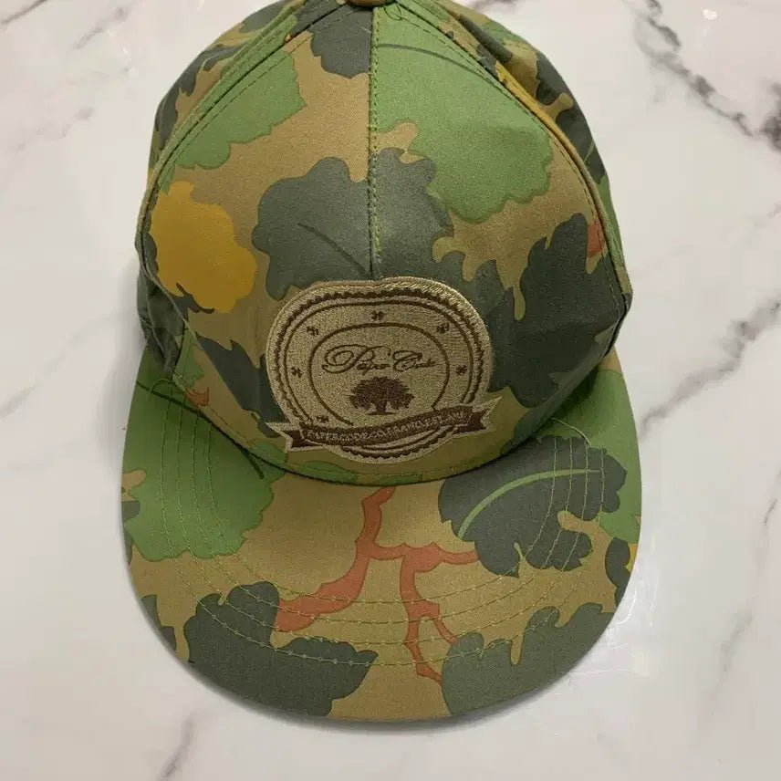 [BUNJANG] Papercode Camouflage Pattern Ball Cap / 페이퍼코드 카모플라쥬 패턴 볼캡