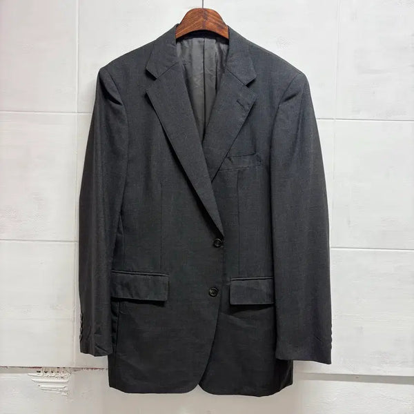 [BUNJANG] J. Press Charcoal Grey Wool Single Blazer Jacket / J.PRESS 제이프레스 울 차콜 그레이 싱글 블레이져 자켓 JPN