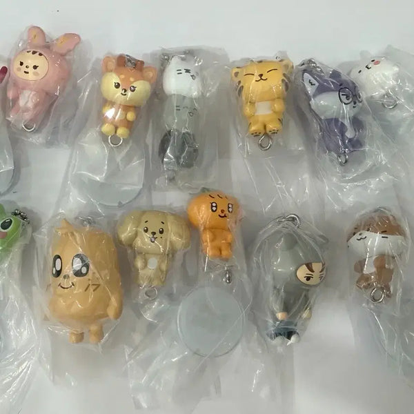 [BUNJANG] Mini Teen Gacha Lucky Draw Set / 미니틴 가챠 대롱가챠 쵯체리 쫑토람 샤슴이 열닫잠 탐탐이 폭덩이 뾰풀이 디팔이 킴자 도아 뿌귤이 논버 찬달이