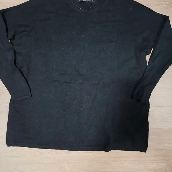 [BUNJANG] Zara Loose Fit Black Knit Sweater / 자라 루즈 블랙 니트