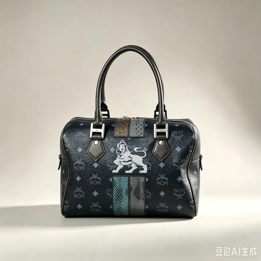 [BUNJANG] MCM Visetos Lion Tote Bag / MCM 비세토스 사자 토트백