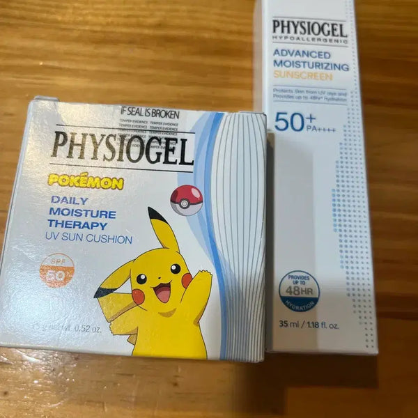 [BUNJANG] Physiogel Sunscreen and Sun Cushion Set / 피지오겔 선크림 선쿠션 일괄