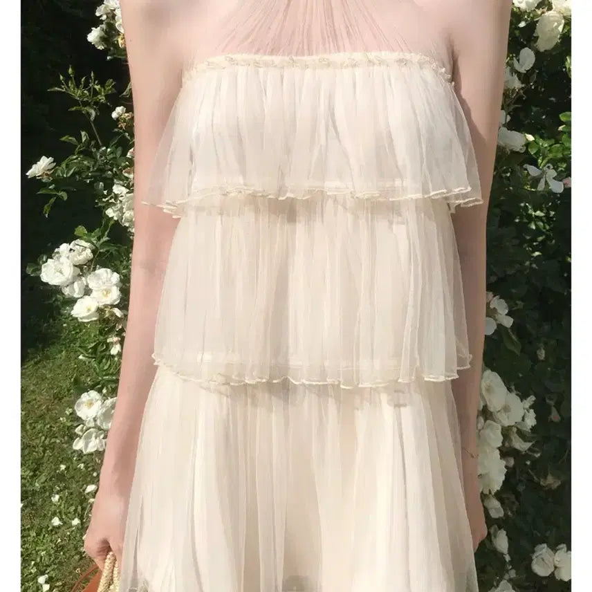 [BUNJANG] La Belle Blanc Lily Dress / 라벨르블랑 릴리 원피스