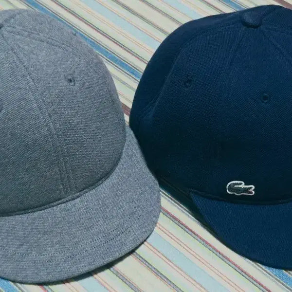 [BUNJANG] Lacoste Authentic Short Ball Cap Bundle Set / 라코스테 정품 모자 숏볼캡 미사용품 2개 일괄