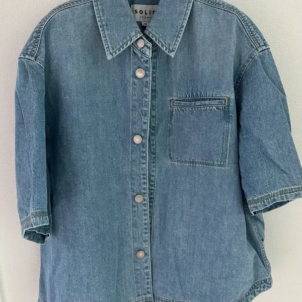 [BUNJANG] Solid Homme Denim Shirt / 솔리드옴므 데님셔츠 46