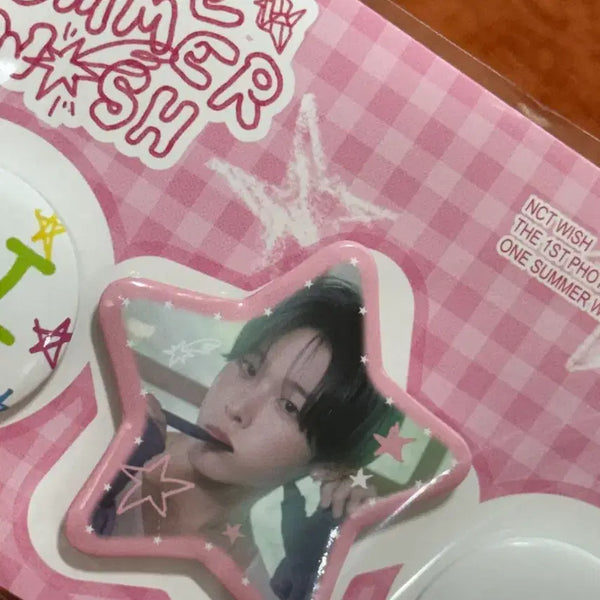[BUNJANG] NCT WISH Riku Can Badge / 위시 전시회 리쿠 뱃지 NCT WISH 캔뱃지