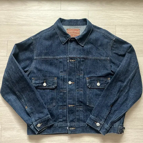 [BUNJANG] Outstanding Selvage Denim Jacket / 아웃스탠딘 셀비지 데님 자켓
