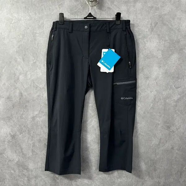 [BUNJANG] Columbia Black Cropped Pants Size S / 컬럼비아 바지 블랙 칠부바지 새상품 S