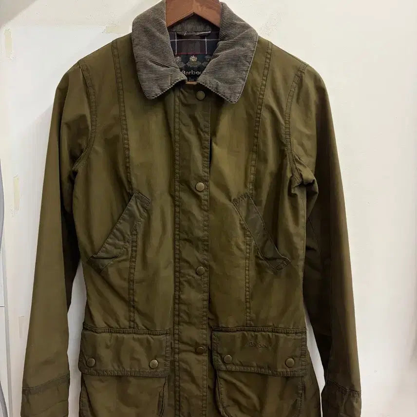 [BUNJANG] Barbour Beadnell Waxed Jacket Women's / N206. 바버 비드넬 왁스 자켓 여성