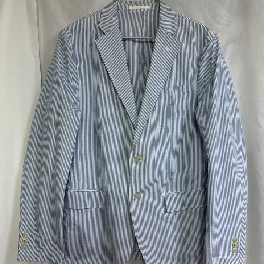 [BUNJANG] Uniqlo Striped Blazer / 유니클로 스트라이프 블레이저 (uniqlo)