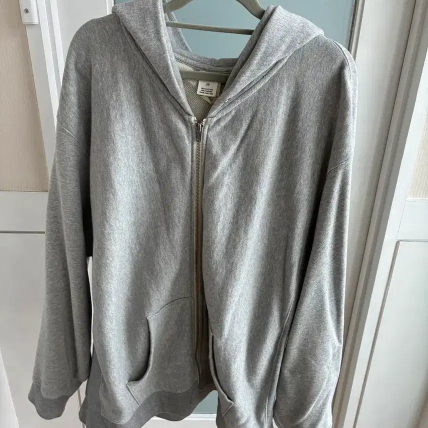 [BUNJANG] Kakis Hooded Zip-Up Jacket Gray XL / 카키스 후드 집업 그레이(XL-110정도)