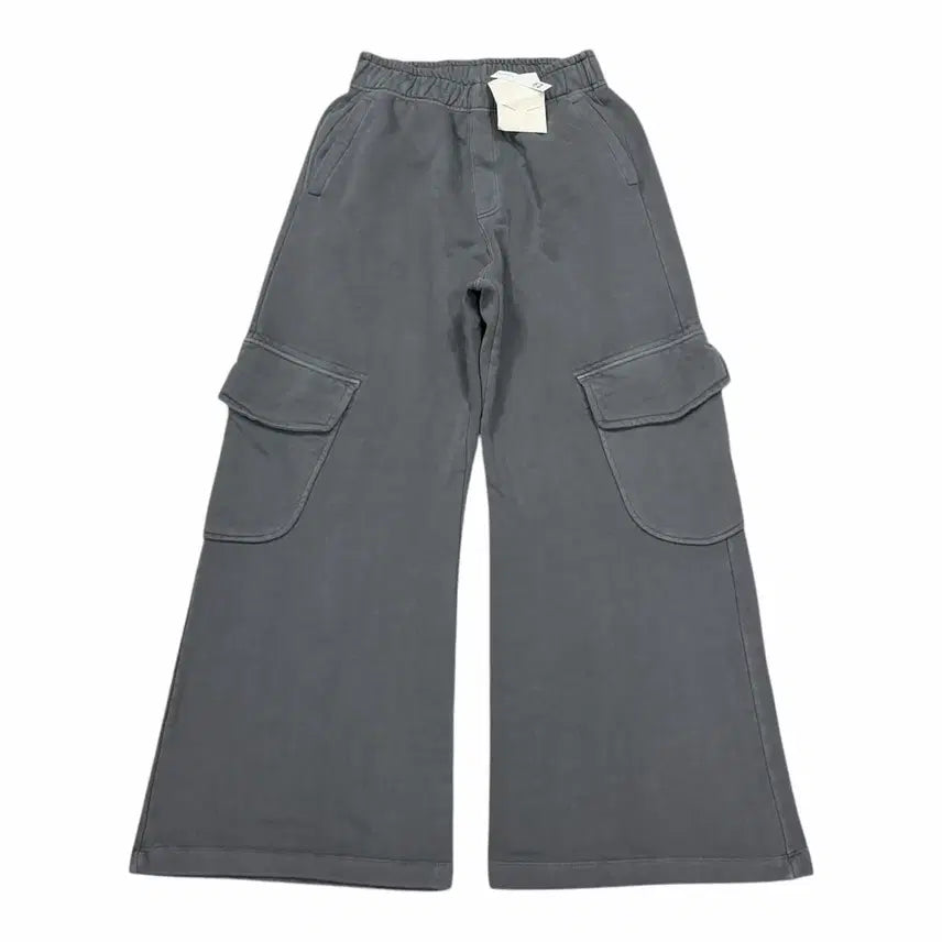 [BUNJANG] Polerude Human Index Cargo Sweatpants Dirty Grey M / 폴리테루 휴먼인덱스 휴먼 카고 스웻 팬츠 바지 더티 그레이 2 M