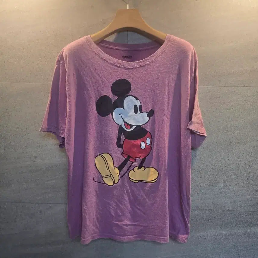 [BUNJANG] Disney Mickey Mouse Official T-Shirt / 미키마우스. 정품. 반팔티.