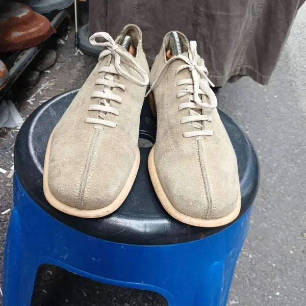 [BUNJANG] Salvatore Ferragamo Suede Sneakers / 페레가모 스웨이드 스니커즈
