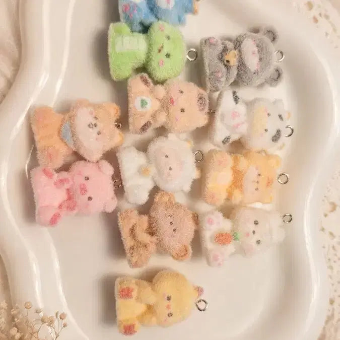[BUNJANG] 12 Zodiac Animals Keychain Charms / 십이지신 12개 키링 재료