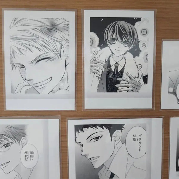 [BUNJANG] Ouran High School Host Club Trading Cards Bundle Set / 오란고교 호스트부 파샤코레 포토카드 6종 일괄