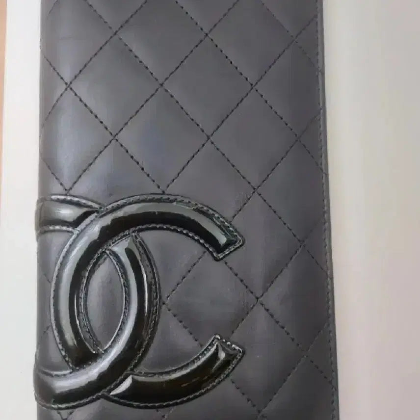 [BUNJANG] Chanel Cambon Zipped Long Wallet / 샤넬 깜봉 장지갑