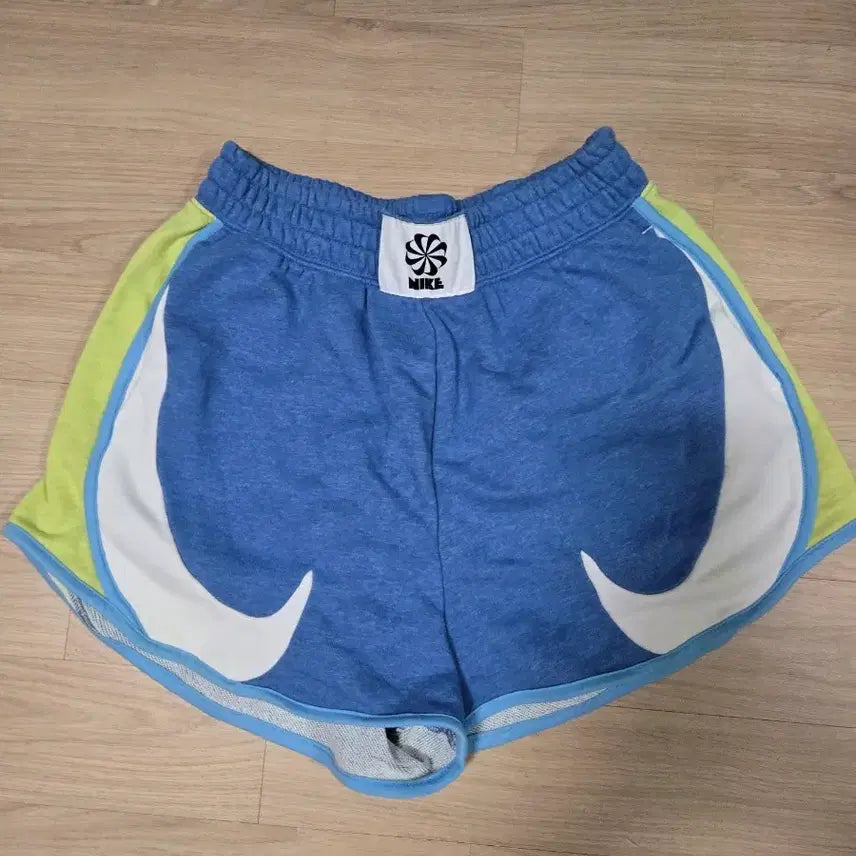 [BUNJANG] Nike Swoosh Shorts Blue/Green / 나이키 스우시 반바지 블루/그린