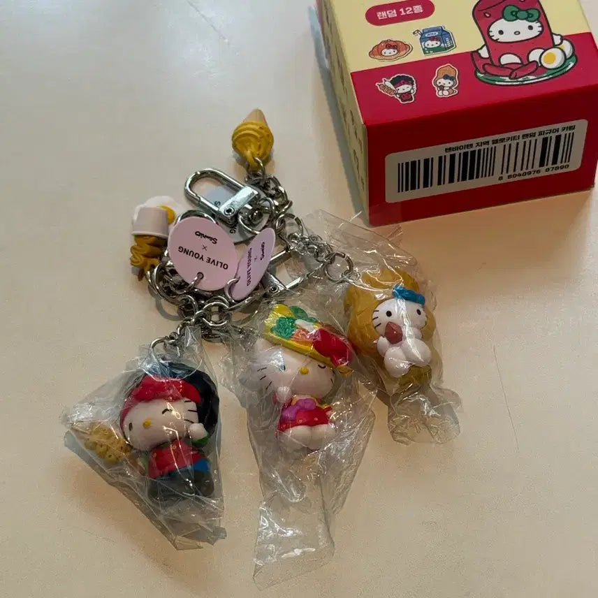 [BUNJANG] Hello Kitty Regional Keychain (Gimbap Kitty) / 헬로키티 지역 키링(김밥키티 교환 원해요!!)