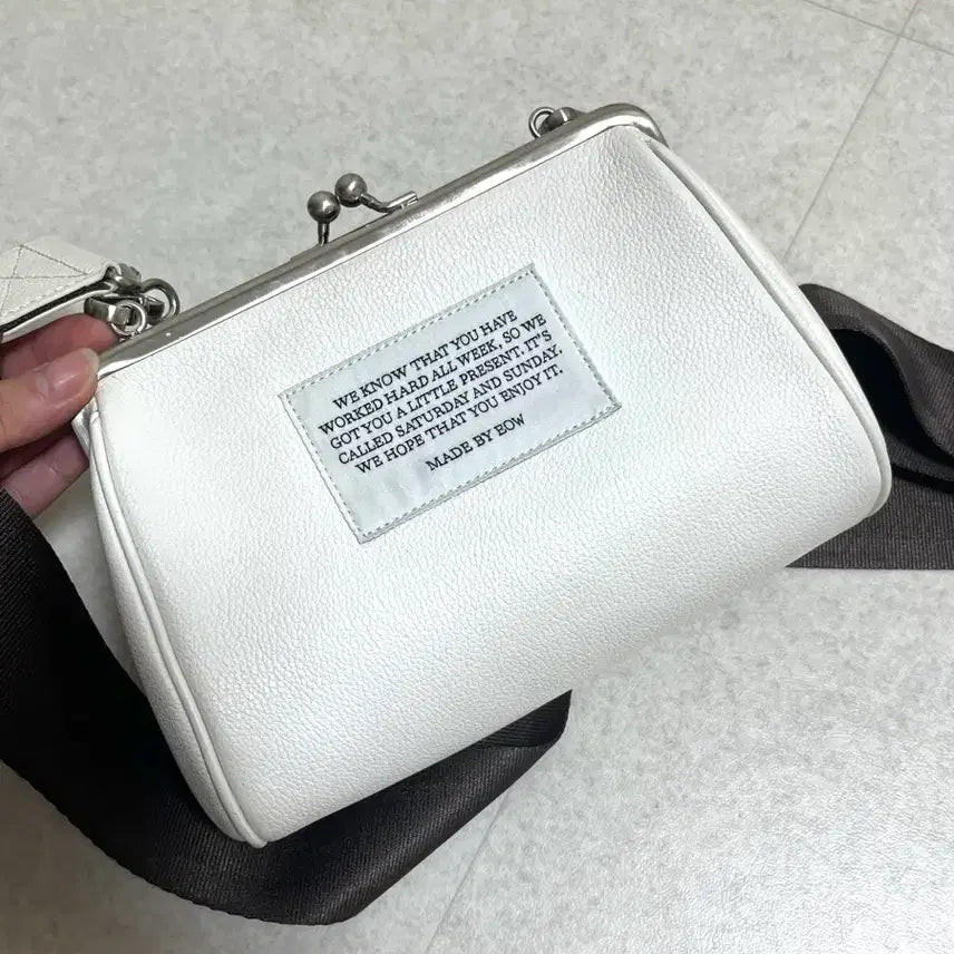 [BUNJANG] EOW Monday Bag White / Eow 먼데이백 화이트
