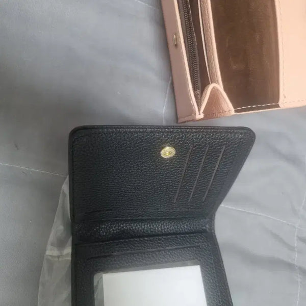 [BUNJANG] Women's Wallet Black / Pink / 여성 지갑 블랙 / 핑크
